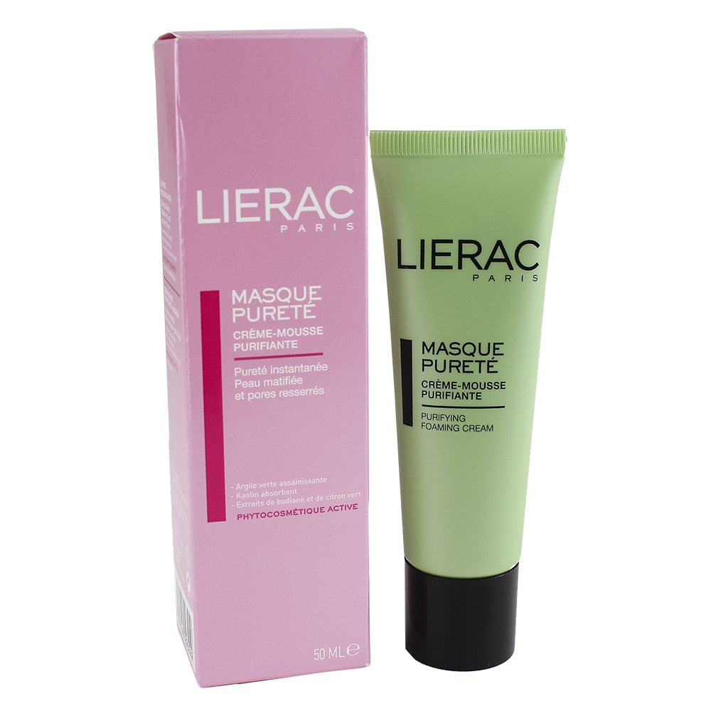 Lierac Purifying Mask Purifying Foam Cream 50ml/1.7oz Academie Derm Acte Brightening Hydrating Cream 50ml/1.7oz